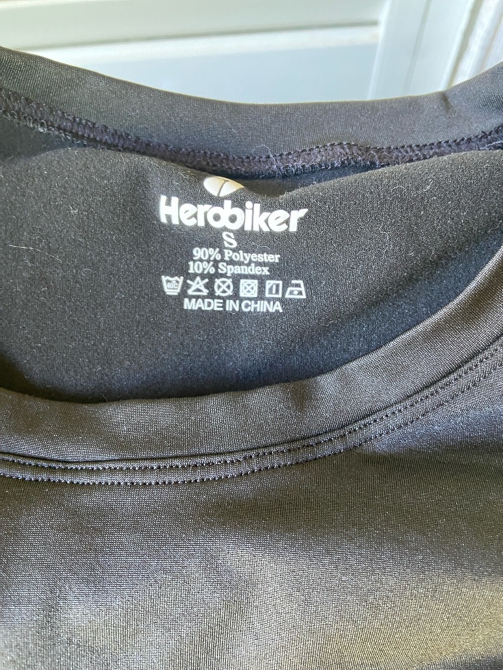 Herobiker Black Thermal Layering Set - Top and Leggings - Picture 2 of 2